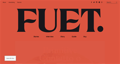 Desktop Screenshot of fuetmagazine.com